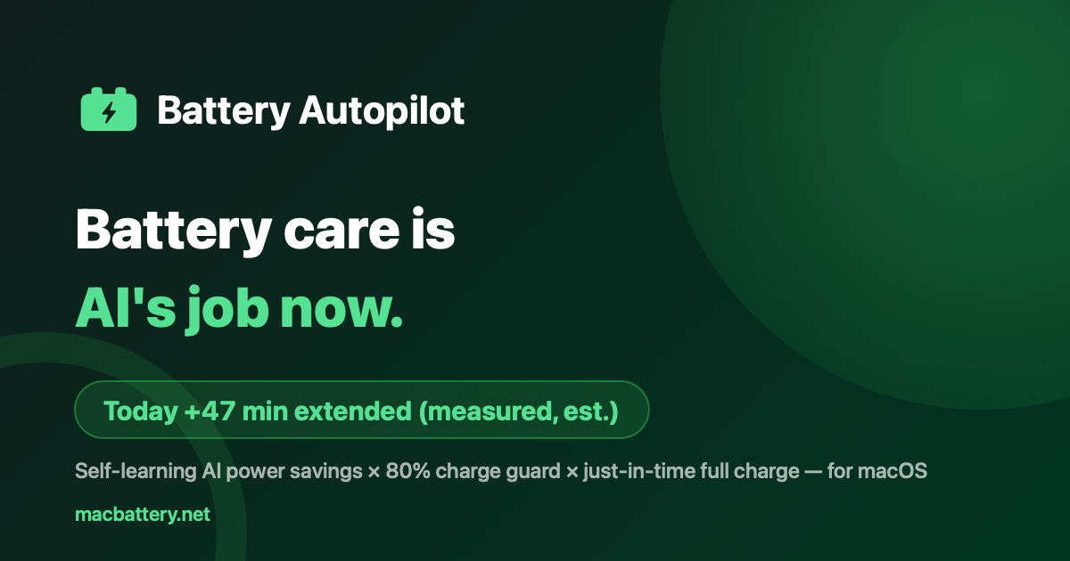 Battery Autopilot screenshot